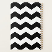 13 Collage Monogramm schwarz - Farbe bearbeiten Planer (Rückseite)