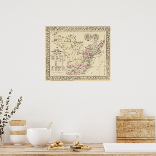 13 colonies 1776 poster (Küche)