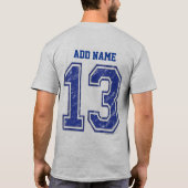 13 Custom Jersey T-Shirt (Rückseite)