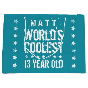 13. Das coolste 13 jährige aquamarine Z13 der Große Geschenktüte