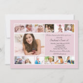 13 Einladung zur FotoCollage (Vorderseite)