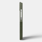 13 Fall mit zwei Tonen Moos Green iPhone - benutze Case-Mate iPhone Hülle (Rückseite / Links)
