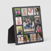 13 Familienfotocollage Erstellen Sie Ihre eigene T Fotoplatte (Vorderseite)