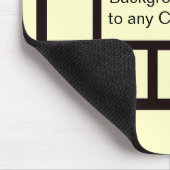 13 Foto Beilagen MACHEN SIE ES SELBST ~ Mousepad (Ecke)