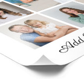 13 Foto Collage Hinzufügen eines Grußwortes Foto E (Ecke)