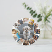 13 Foto von Klebeband Personalized Feiertagskarte (Stehend Vorderseite)