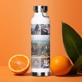 13 FotoCollage - Ein großes Bild in der Mitte Trinkflasche
