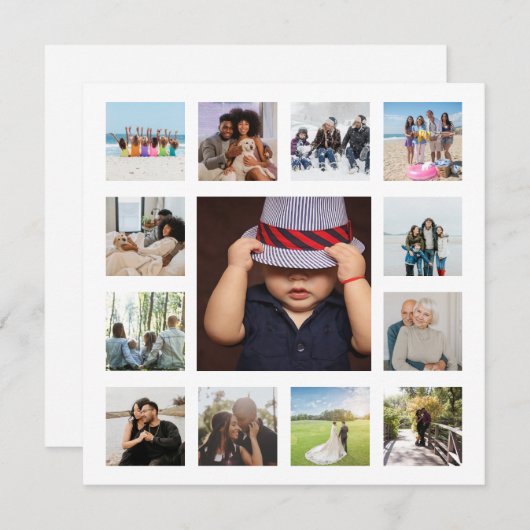 13 Fotovorlage Personalisiert (Vorne/Hinten)