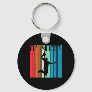 13. Geburtstag Basketball Lover Geschenk 13 Jahre Schlüsselanhänger