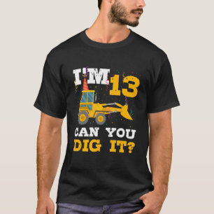 13. Geburtstag Bauwagen 13 Jahre alt Bda T-Shirt