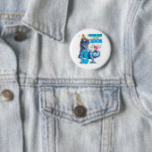 13. Geburtstag Dinosaurier 13 Jahre Junge Kinder Button (Beispiel)