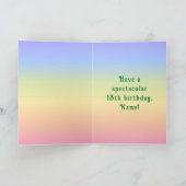 13. Geburtstag — Fun Cake & Candles, w/Individuell Karte (Innenseite)