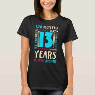 13. Geburtstag für Kinder im Alter von 13 Jahren J T-Shirt