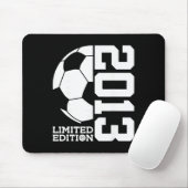 13. Geburtstag Fußball Limited Edition 2013 Mousepad (Mit Mouse)