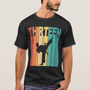 13. Geburtstag Karate Taekwondo Thema 13 Jahre alt T-Shirt
