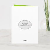 13. Geburtstag Karte (Rückseite)