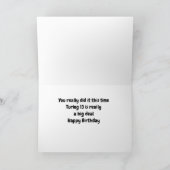 **13. GEBURTSTAG** KITTENS SAGEN WOW!!!! Karte (Innenseite)