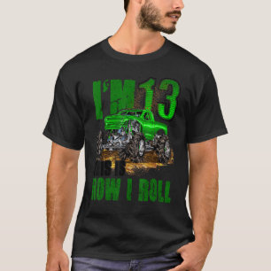 13. Geburtstag Monster Truck für Jungen und Mädche T-Shirt
