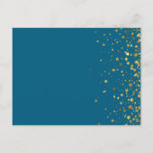 13. Geburtstag offiziell eine Teenager-Foto-Collag Einladungspostkarte (Rückseite)