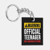 13. Geburtstag Offizieller Teenager Schlüsselanhänger (Vorderseite links)