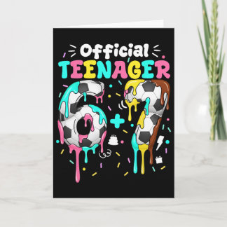 13. Geburtstag offizieller Teenager Six Seven 6+7  Karte
