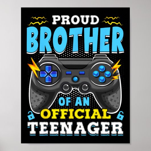 13. Geburtstag Proud Brother Offiziell Teenager Vi Poster (Vorne)