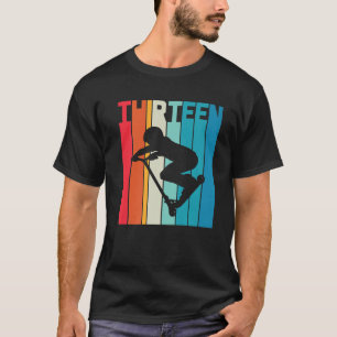 13. Geburtstag Retro Scooter Lover Boys Kids T-Shirt