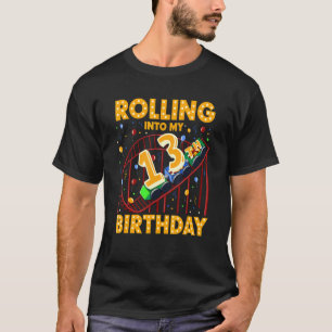 13. Geburtstag Rollercoaster Vergnügungspark Birth T-Shirt