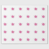13. Geburtstag, rosa Geschenkpapier (Flach)