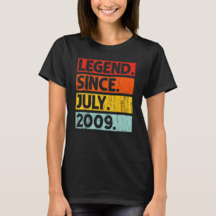13. Geburtstag seit Juli 2009 13 Jahre alt T-Shirt