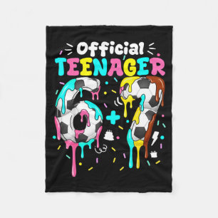 13. Geburtstag Teenager sechs sieben 6+7 Jungen Mä Fleecedecke