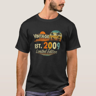 13. Geburtstag Vintag 2009 T-Shirt