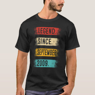 13. Geburtstag Vintage September 2009 13. Geburtst T-Shirt