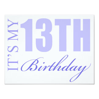 13 Geburtstag Einladungen Zazzle.de