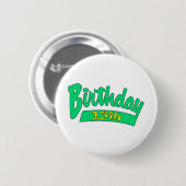 13. Geburtstags-Geschenke Button (Vorne & Hinten)
