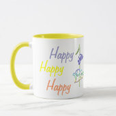 13. Geburtstags-glückliche Tasse (Links)