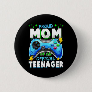 13. Geburtstags Mama Offiziell Teenager Video Ga Button