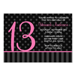 13 Geburtstag Einladungen Zazzle.de