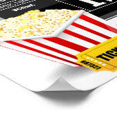 13. Geburtstagsfilm-Party Poster (Ecke)