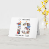 13. Geburtstagskarte Karte (Gelbe Blume)