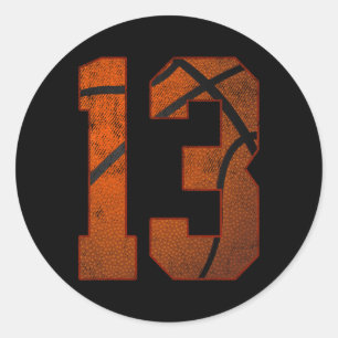 13. Geburtstagsparty Dreizehn 13 Jahre alt Bysketb Runder Aufkleber