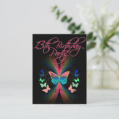 13. Geburtstagsparty Einladung (Stehend Vorderseite)