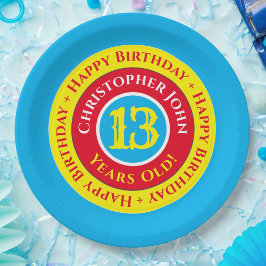 13. Geburtstagsparty Paper Teller