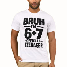 13. Geburtstagsshirt Lustiges Meme 6 7 Geburtstag 
