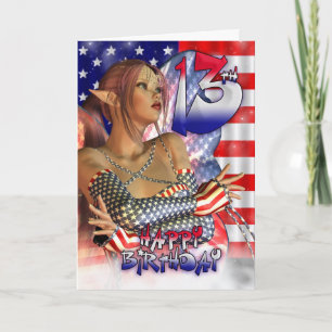 13. GeburtstagsTeenager, zum 13. Geburtstag Karte