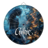 #13 Gothic Spaß  Dartscheibe (vorne)