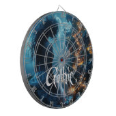 #13 Gothic Spaß  Dartscheibe (Vorderseite Links)