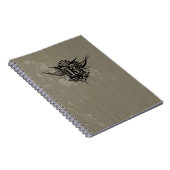 "13" gotische Tätowierung Notizblock (Rechte Seite)