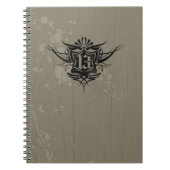 "13" gotische Tätowierung Notizblock (Vorderseite)