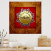 13. Grad: Master of the Neunten Arch Poster (Küche)